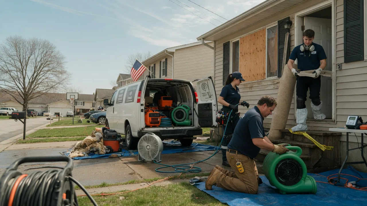 Water Damage Restoration in New Site, MS near me